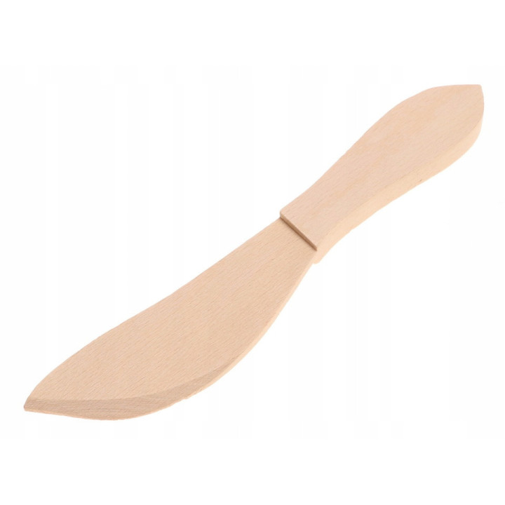 HOLZBUTTERMESSER MIT GRIFF MIT KAPPEN