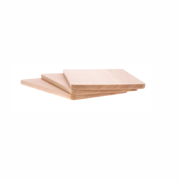Mwood 3er Set Frühstücksbretter 22x14 Cm Zum Schneiden Hacken Von Gemüse