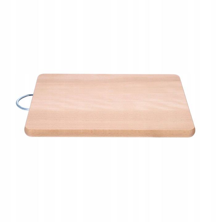 Mwood Holzbrett Mit Metallgriff Mittel 30x20 Cm Zum Schneiden