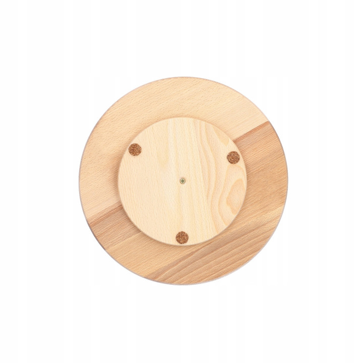 Mwood Drehbrett 4 Fächer 33,5 Cm Zum Servieren Von Käse Snacks Massiv