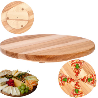 Mwood Buntes Drehbrett Zum Servieren Von Pizza Gebäck Für Partys 30cm