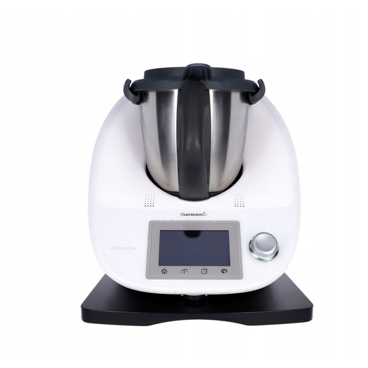 STÄNDER BRETT FÜR THERMOMIX TM6 TM5 HOLZ SCHWARZ BUCHE POLNISCH