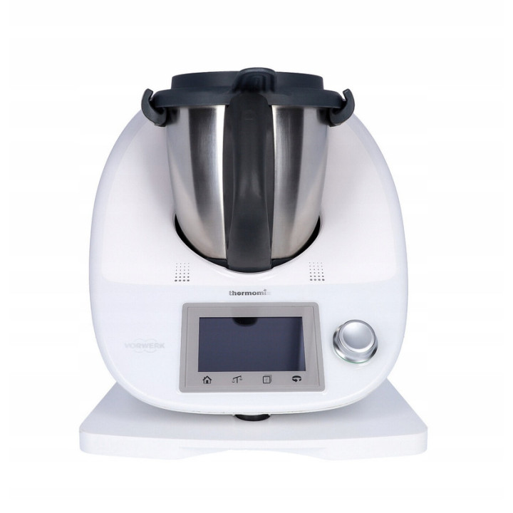 STÄNDER BRETT FÜR THERMOMIX TM6 TM5 HOLZ WEISS BUCHE POLNISCH
