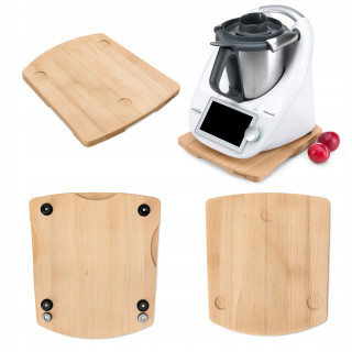 STÄNDER BRETT FÜR THERMOMIX TM6 TM5 KONSIMO GEÖLTE BUCHE