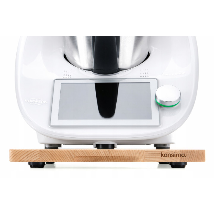 STÄNDER BRETT FÜR THERMOMIX TM6 TM5 KONSIMO GEÖLTE BUCHE